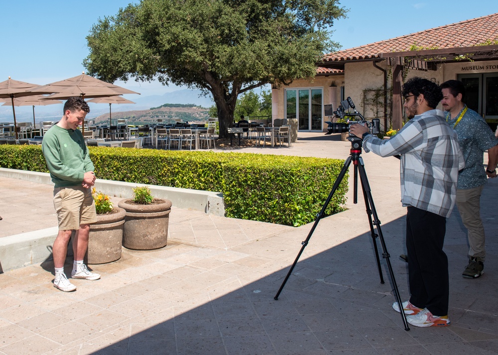 USS Ronald Reagan (CVN 76) Sailors visit the Ronald Reagan Presidential Library