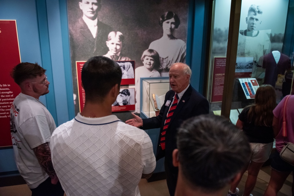 USS Ronald Reagan (CVN 76) Sailors visit the Ronald Reagan Presidential Library