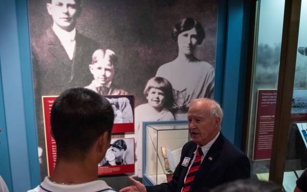 USS Ronald Reagan (CVN 76) Sailors visit the Ronald Reagan Presidential Library