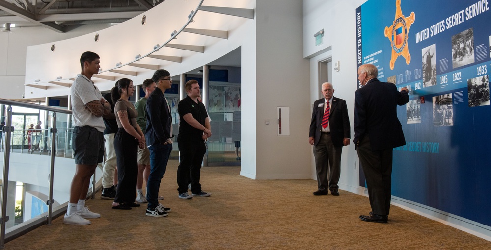 USS Ronald Reagan (CVN 76) Sailors visit the Ronald Reagan Presidential Library