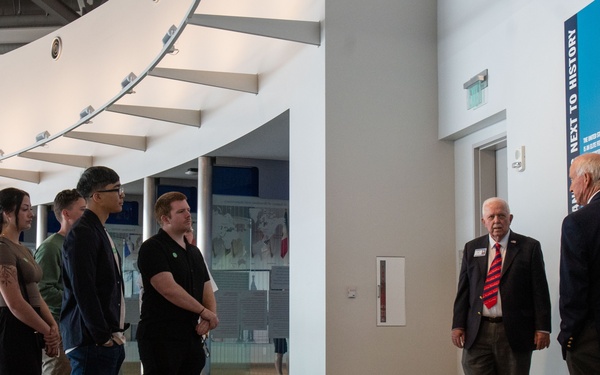 USS Ronald Reagan (CVN 76) Sailors visit the Ronald Reagan Presidential Library