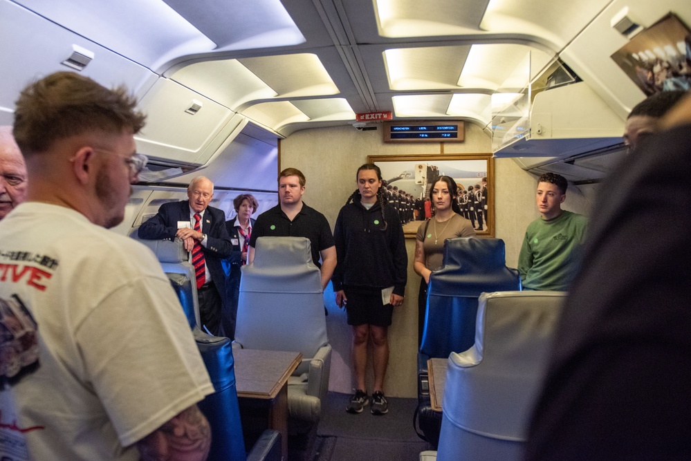 USS Ronald Reagan (CVN 76) Sailors visit the Ronald Reagan Presidential Library