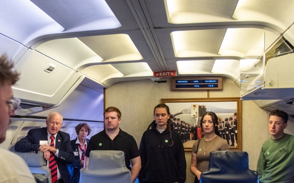 USS Ronald Reagan (CVN 76) Sailors visit the Ronald Reagan Presidential Library