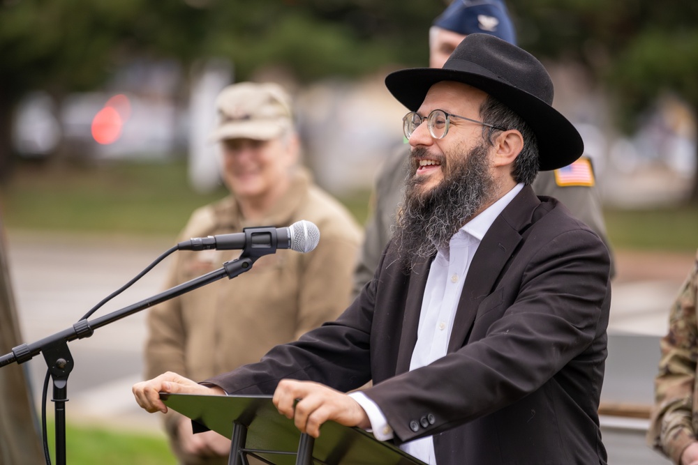 Team Travis celebrates Hanukkah with menorah lighting ceremony