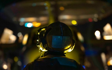 Night Flight Operations: USS Carl Vinson (CVN 70) Conducts Routine Flight Operations Around the Clock