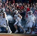 U.S. Naval Academy Midshipmen take on the University of Oklahoma Sooners at the Lockheed Martin Armed Forces Bowl