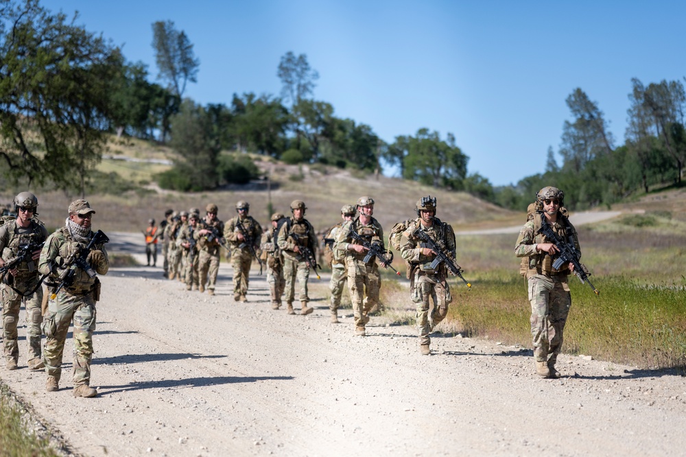 821st CRS trains base defense in Exercise HADES SENTINEL