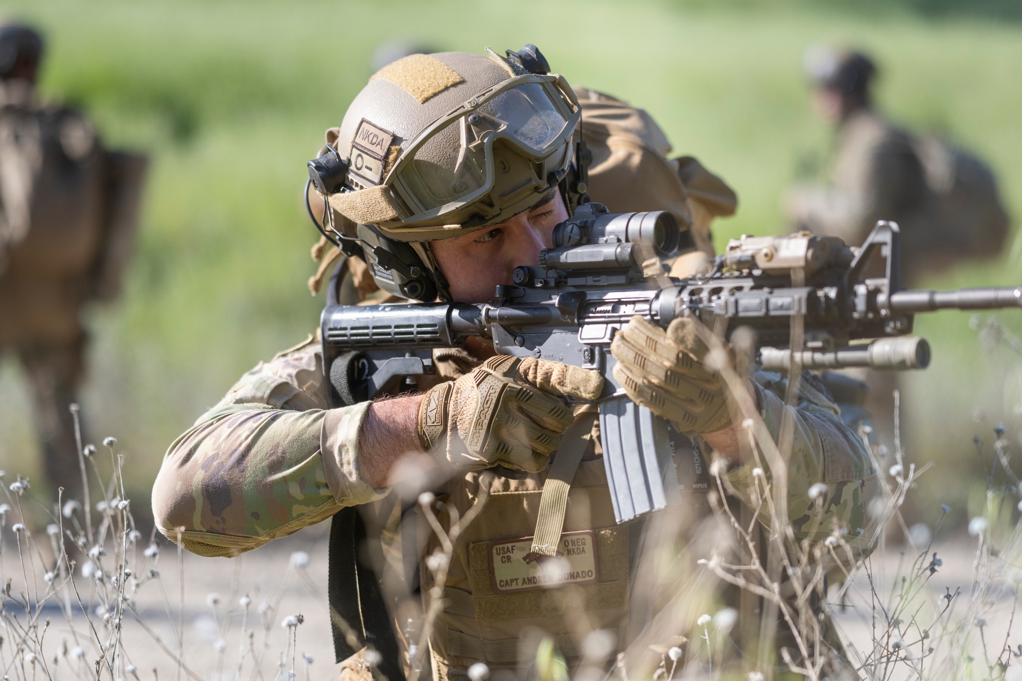 DVIDS - Images - 821st CRS trains base defense in Exercise HADES