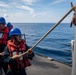 USS Sterett conducts routine operations as part of the Carl Vinson Carrier Strike Group