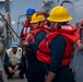 USS Sterett conducts routine operations as part of the Carl Vinson Carrier Strike Group