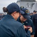 USS Sterett conducts routine operations as part of the Carl Vinson Carrier Strike Group