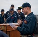 USS Sterett conducts routine operations as part of the Carl Vinson Carrier Strike Group