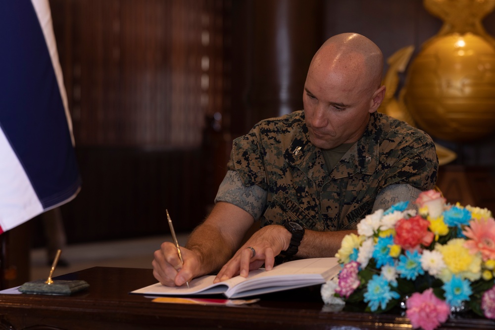 USMC-RTMC Future Engagement Planning Day 1: In-brief with Senior Leaders