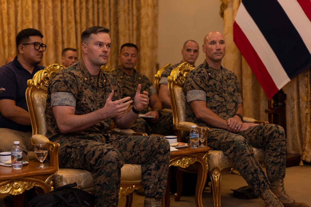 USMC-RTMC Future Engagement Planning Day 1: In-brief with Senior Leaders