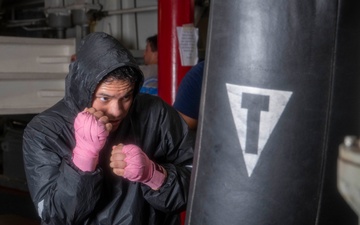 Vinson’s Knockout Holiday Hobby: The Gold Eagle Boxing Club