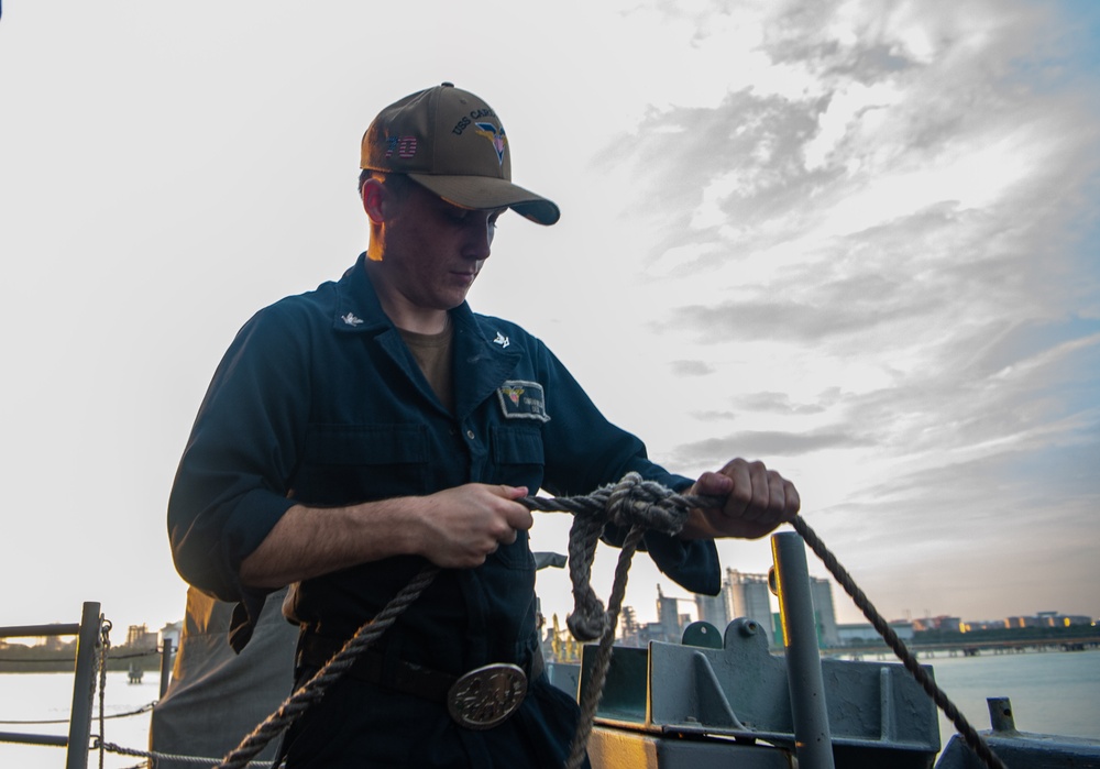 Carl Vinson Carrier Strike Group Arrives at Port Klang, Malaysia