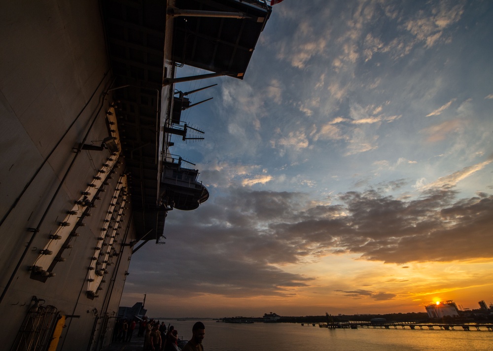 Carl Vinson Carrier Strike Group Arrives at Port Klang, Malaysia