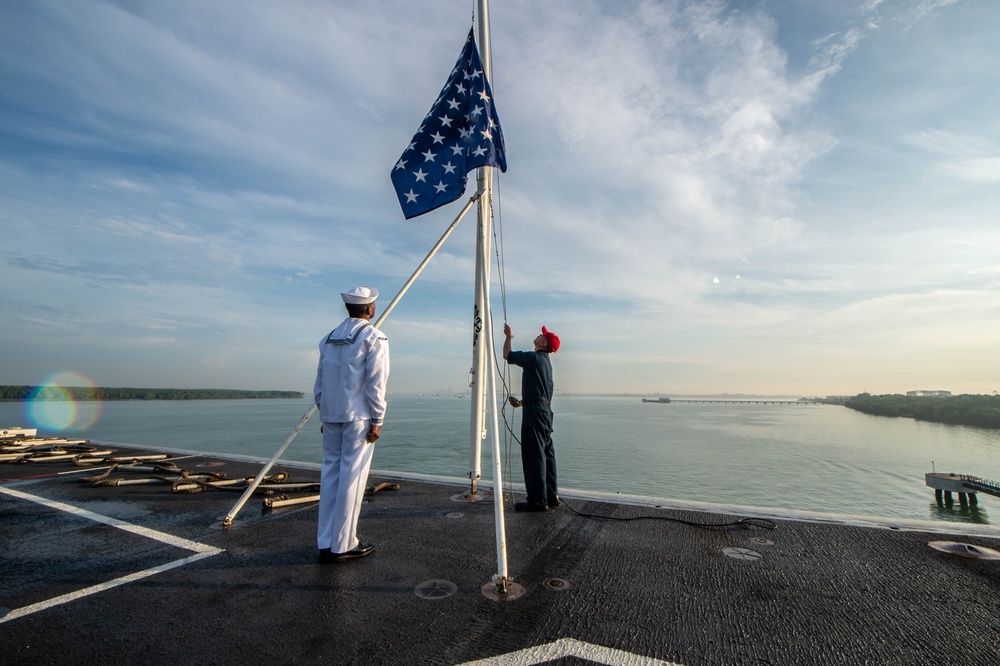 Carl Vinson Carrier Strike Group Arrives at Port Klang, Malaysia