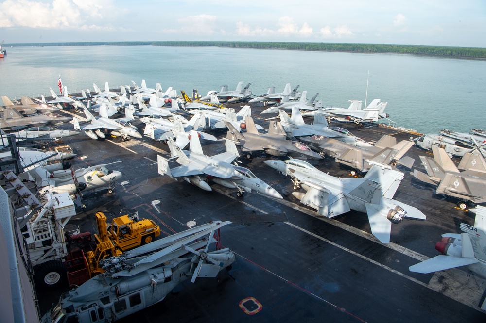 Carl Vinson Carrier Strike Group Arrives at Port Klang, Malaysia