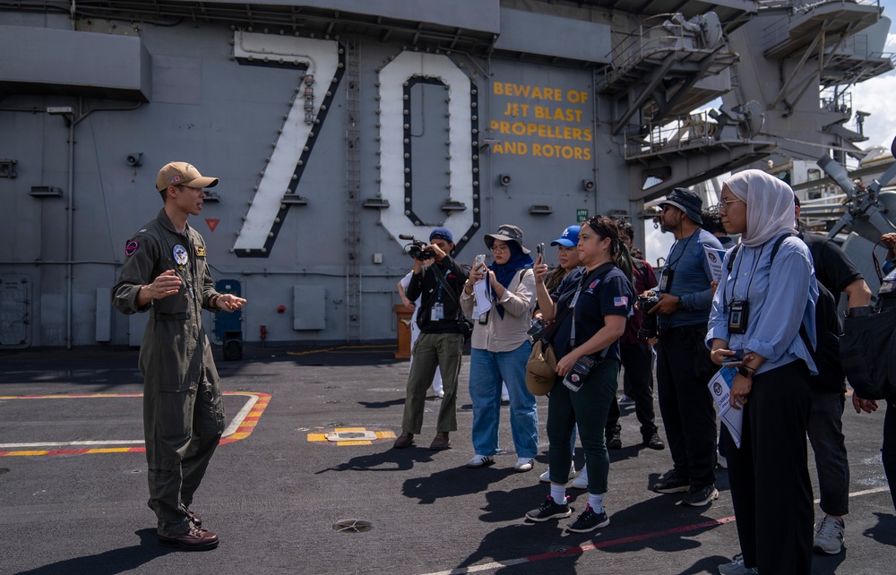 Carl Vinson Carrier Strike Group Arrives at Port Klang, Malaysia