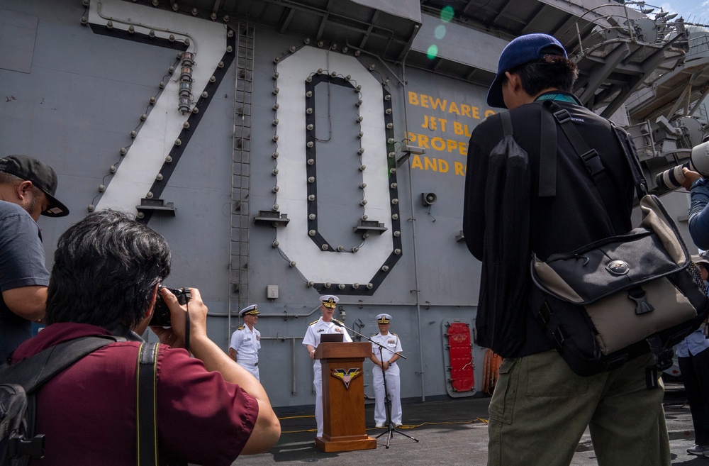 Carl Vinson Carrier Strike Group Arrives at Port Klang, Malaysia