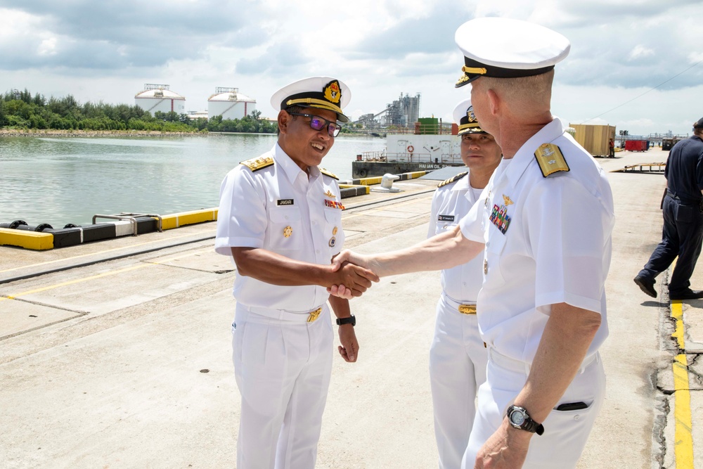 Carl Vinson Carrier Strike Group Arrives at Port Klang, Malaysia