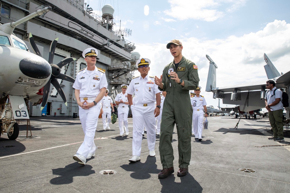 Carl Vinson Carrier Strike Group Arrives at Port Klang, Malaysia