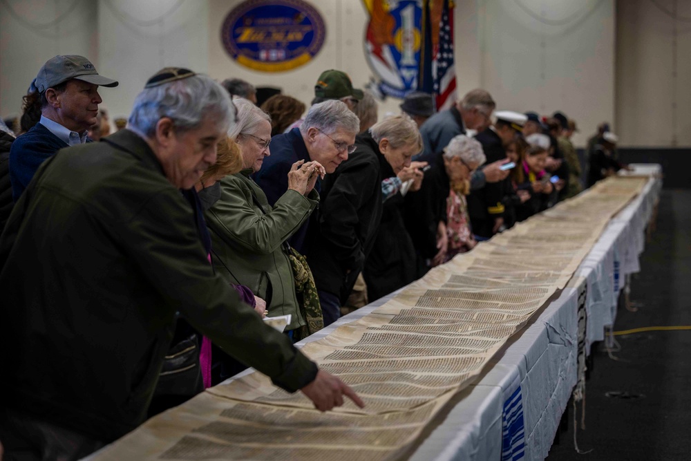 Harry S. Truman Torah Dedication and Reinstallation