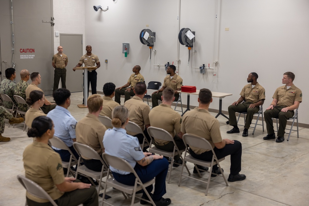 Camp Blaz holds corporals course graduation for service members