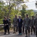 MCIPAC commanding general tours Jungle Warfare Training Center with Government of Japan officials