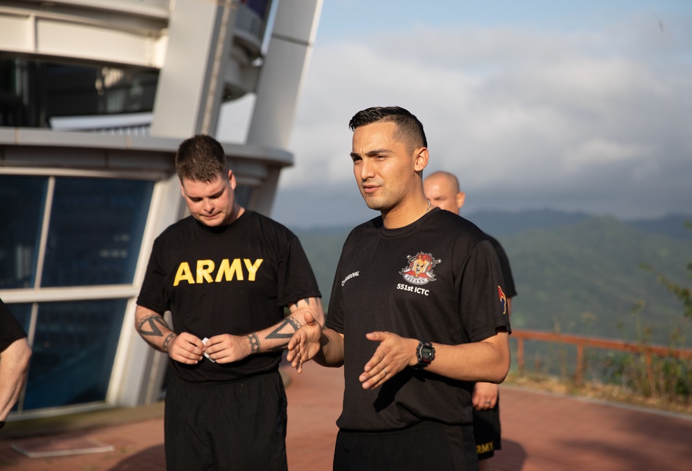 U. S. Army Materiel Support Command – Korea Officers Conducted OPD at Historic Hill 303 on July 24.