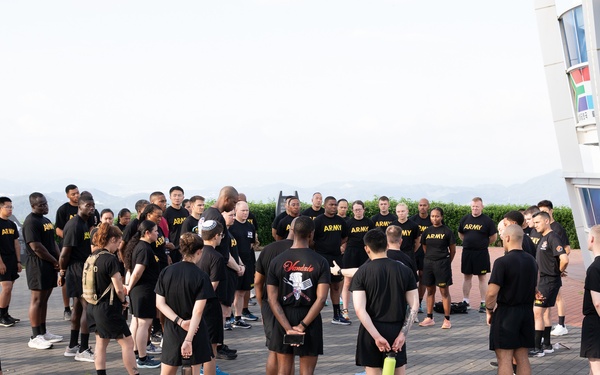 U. S. Army Materiel Support Command – Korea Officers Conducted OPD at Historic Hill 303 on July 24.
