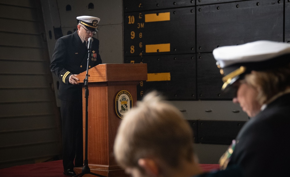 USS New Orleans (LPD 18) Conducts Change of Command Ceremony