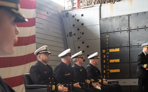 USS New Orleans (LPD 18) Conducts Change of Command Ceremony