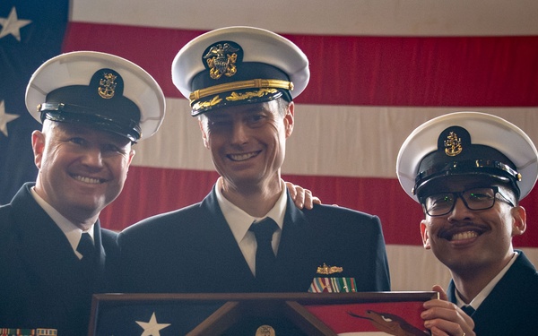 USS New Orleans (LPD 18) Conducts Change of Command Ceremony