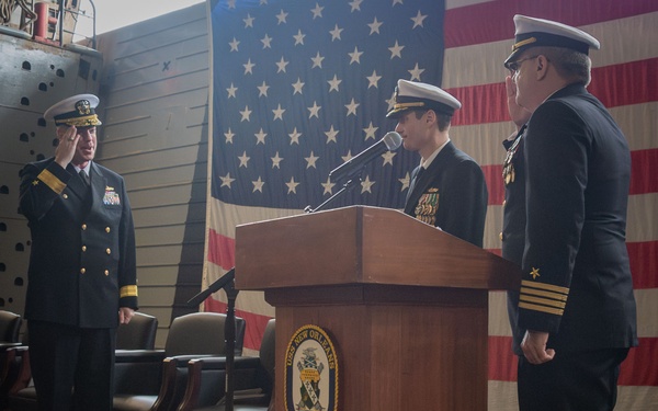 USS New Orleans (LPD 18) Conducts Change of Command Ceremony