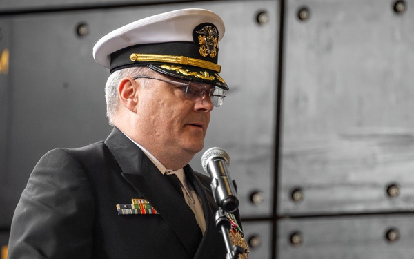 USS New Orleans (LPD 18) Conducts Change of Command Ceremony
