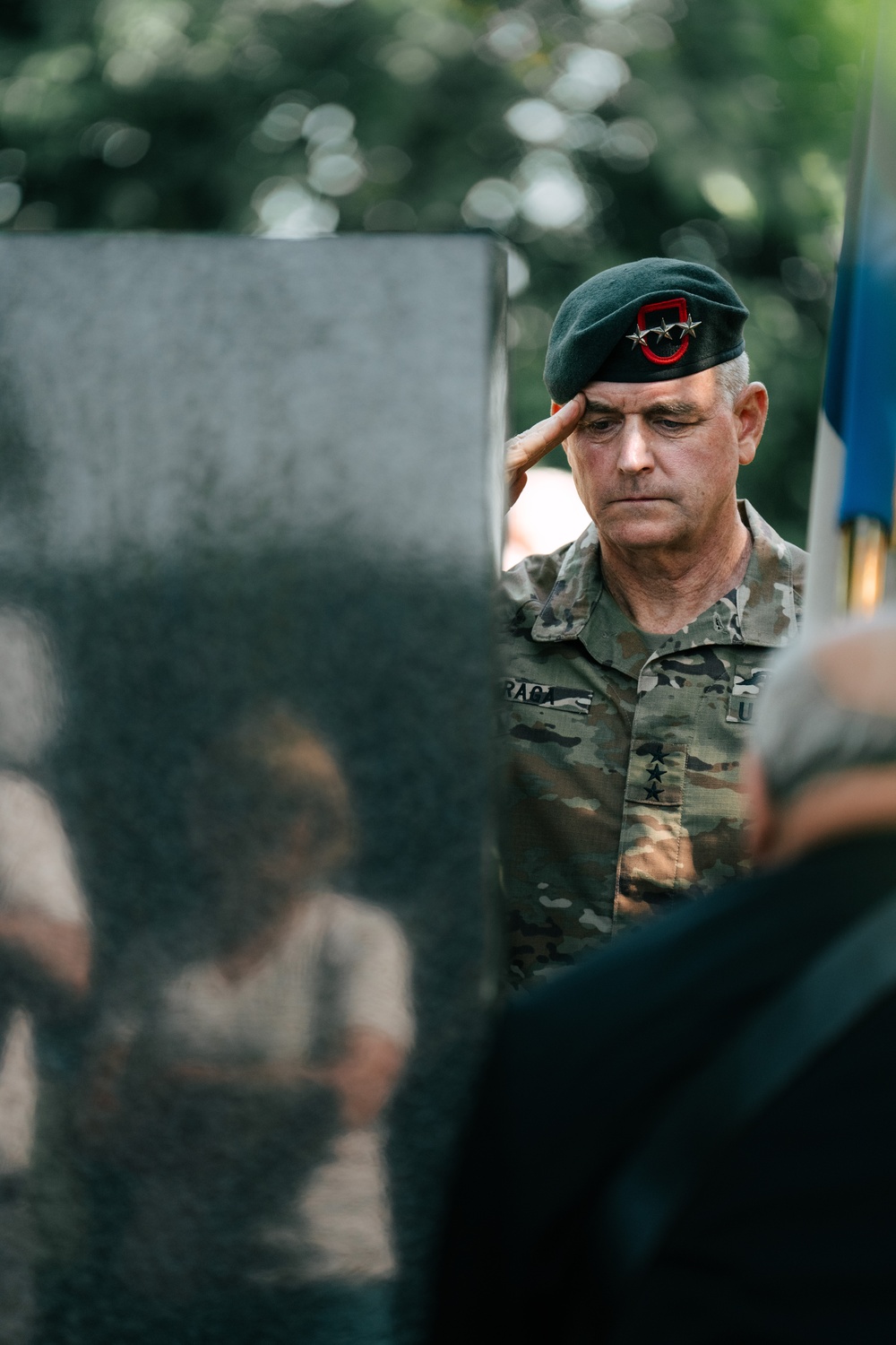 Lt. Gen. Braga Renders Salute