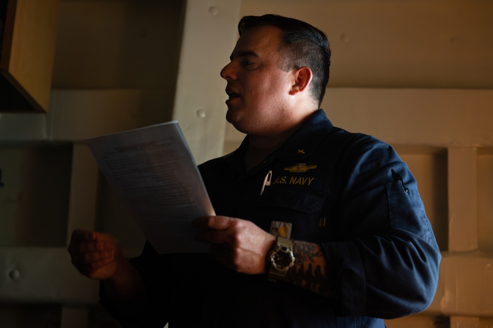 Holidays Aboard the USS Oscar Austin (DDG 79)