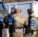KFOR multinational military police conduct weapons training in Kosovo