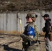 KFOR multinational military police conduct weapons training in Kosovo