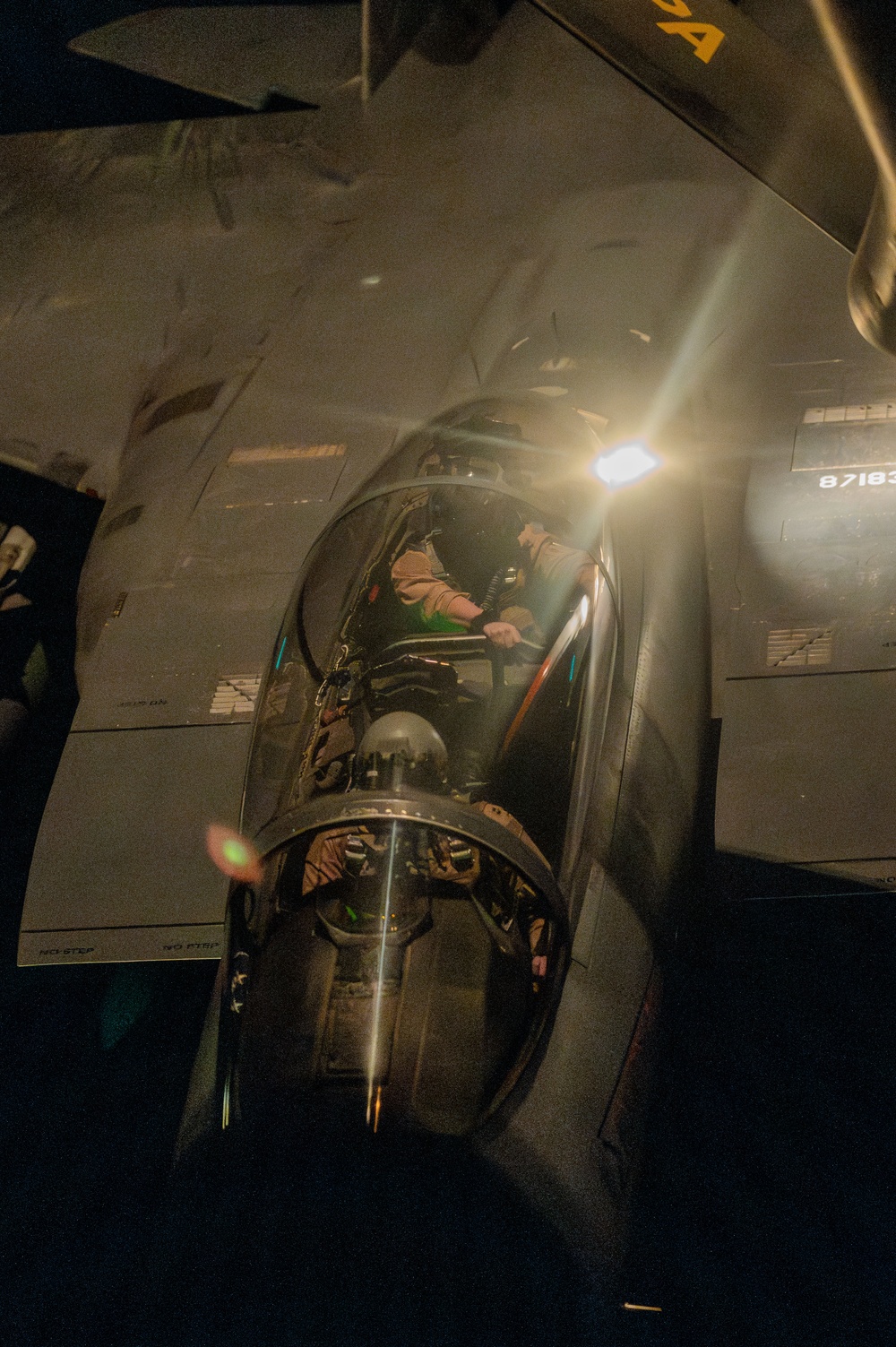 KC-135s fuel the fight at night over the USCENTCOM AOR