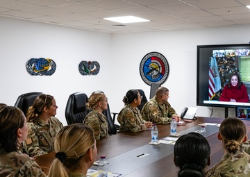 Vice President thanks deployed Airmen on Christmas