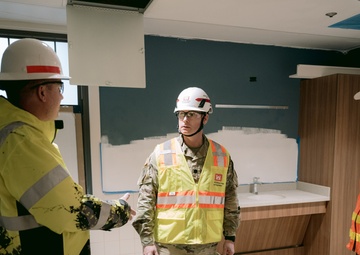 Buffalo District Commander Tours VA Canandaigua and Honors Army Veteran