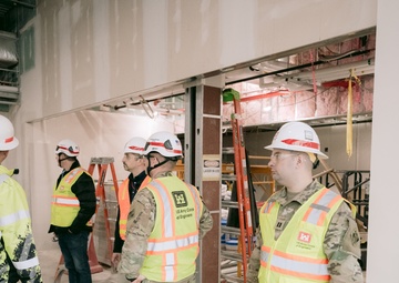 Buffalo District Commander Tours VA Canandaigua and Honors Army Veteran