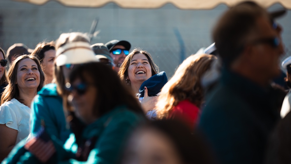 USS THOMAS HUDNER (DDG 116) RETURNS HOME
