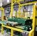 MK82 bombs are placed on the tilt table as a part of the bomb production process at the McAlester Army Ammunition Plant in McAlester, OK, on 24 JAN, 2024