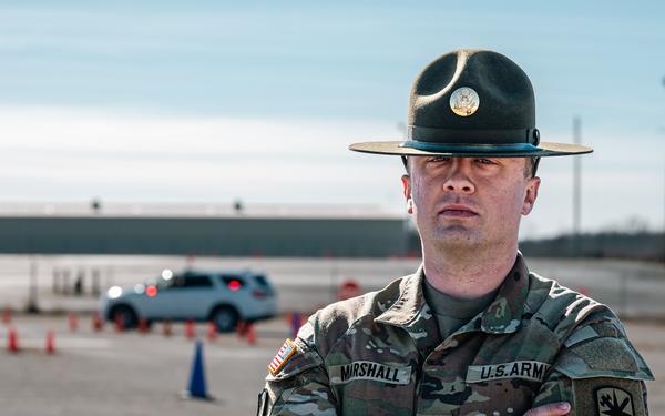 Military Police Drill Sergeant Portraits
