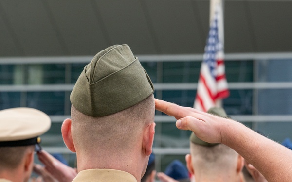 Armed Forces and National Police Week (AFNPW) Flag Raising Ceremony - Image 6 of 11