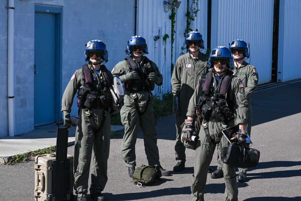 Coast Guard Air Station Clearwater conducts training